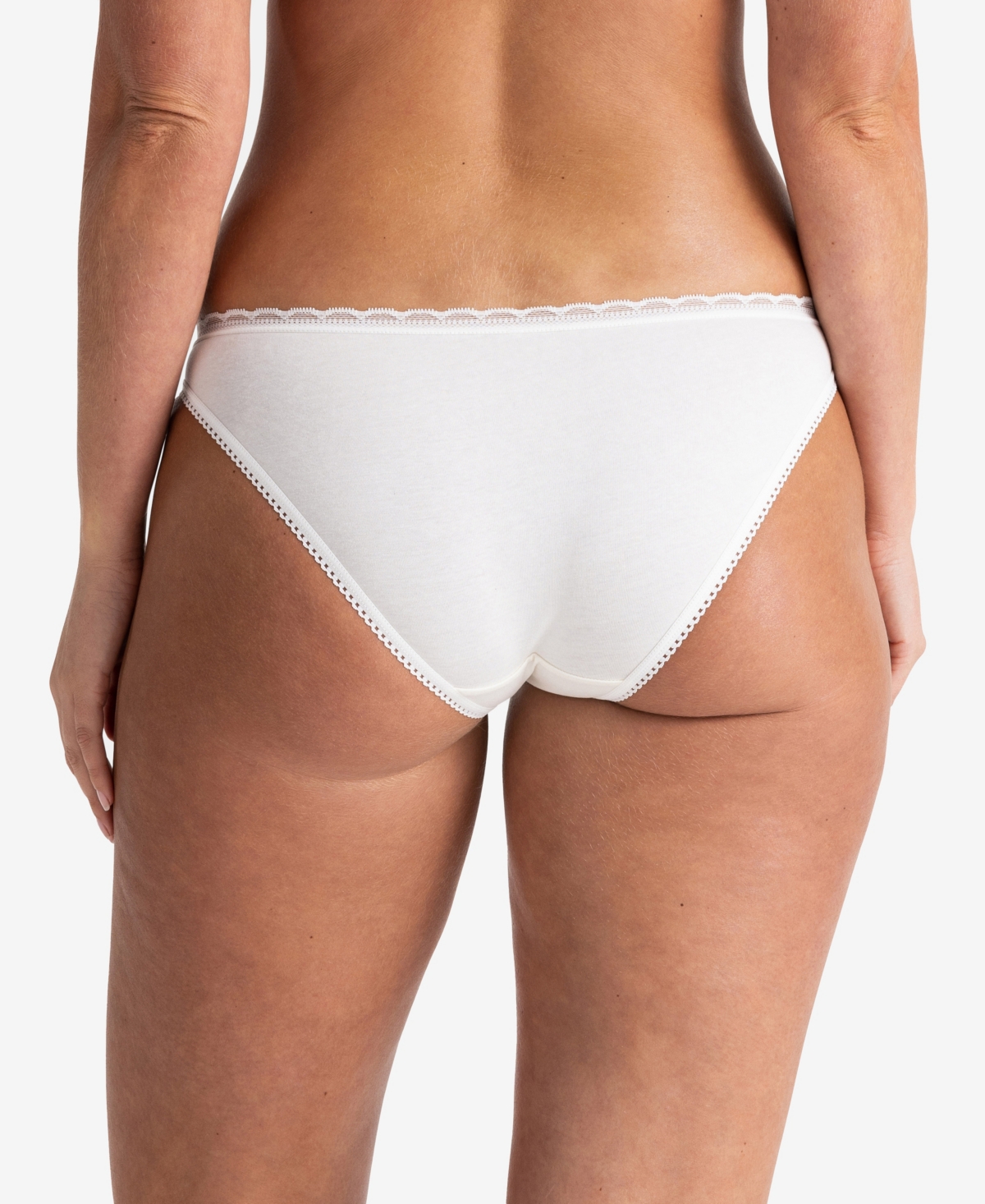 Dorina Women's Naomi 3 Pack Soft Cotton Brief Panties - Beige, Black