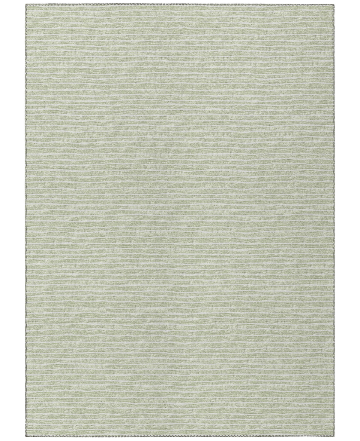 D Style Gatton Washable GTN1 9' x 12' Area Rug - Ivory, Mist