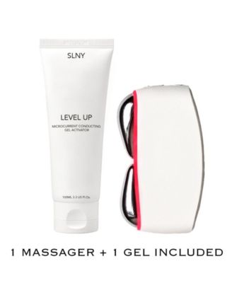 Microcurrent and Red Led Light Gua Sha Massager for Face and Neck