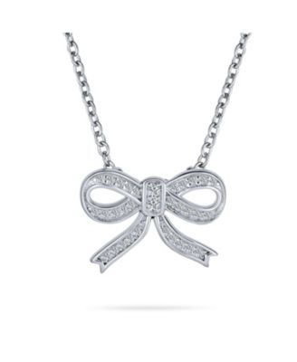 Pave Gift deals Bow Charm