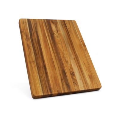 Streamdale Furniture Teak Cutting Board Reversible Chopping Serving Board Multipurpose Food Safe Thick Board