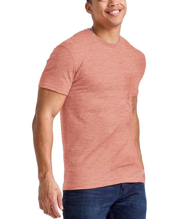 Hanes Men's Originals Tri-Blend Short Sleeve Pocket T-shirt - Macy's