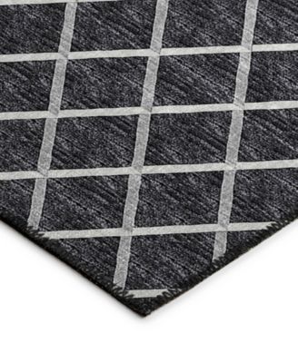 York Washable YO1 6' x 6' Round Area Rug