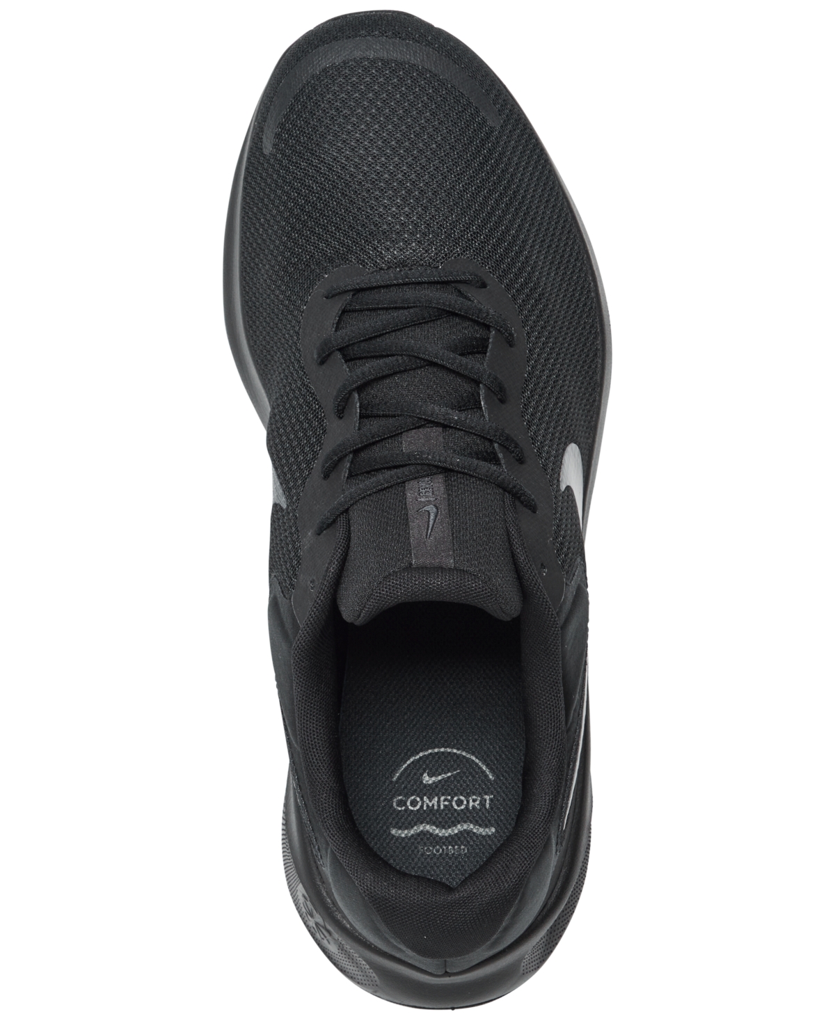Nike Men's Revolution 7 Wide-Width Running Sneakers from Finish Line - Off Noir