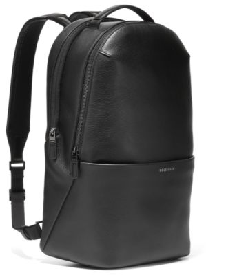 Men's Leather Triboro Backpack