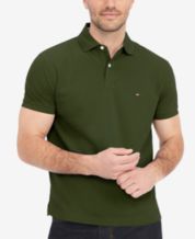 [Neuankömmling] Tommy Hilfiger Green Shirts Mens - Macy\'s Polo