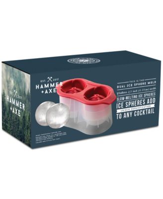 Hammer + Axe Dual Sphere Slow-Melting Ice Mold