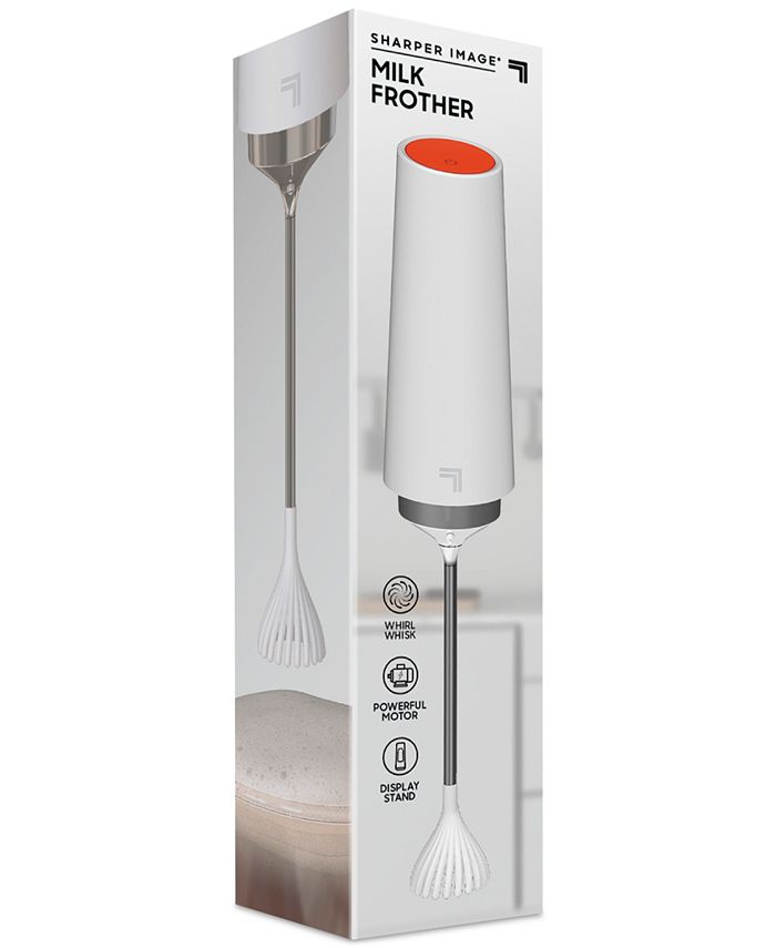 Sharper Image Milk Frother For Dense and Long Lasting Foam Creation