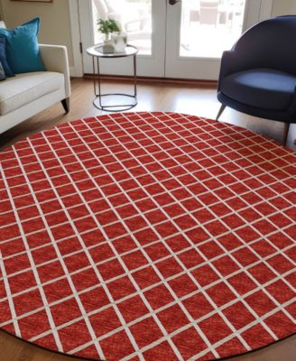 York Washable YO1 10' x 10' Round Area Rug