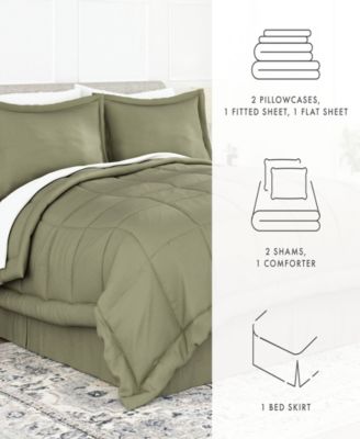 A Beautiful Bedroom 6-Pc. Lightweight Comforter Set, Twin
