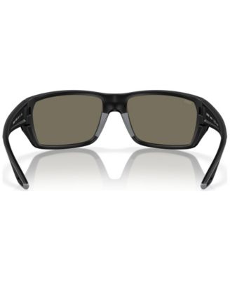 Men's Tailfin Polarized Sunglasses, Mirror 6S9113