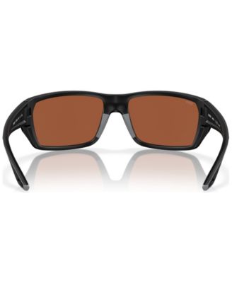 Men's Tailfin Polarized Sunglasses, Mirror 6S9113