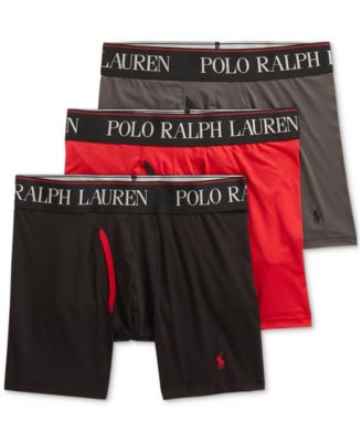 Men's 3-Pack. 4-D Flex Cool Microfiber Boxer Briefs