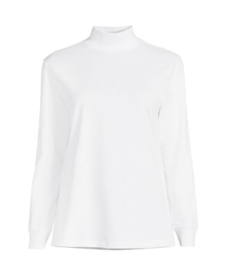 Women's Plus Size Long Sleeve Super T Mock T-Shirt