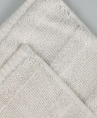 Roma Ribbed Turkish Cotton Quick-Dry Solid Assorted Highly Absorbent Towel 12 Piece Set
