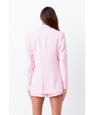 Women's Single-Breasted Blazer