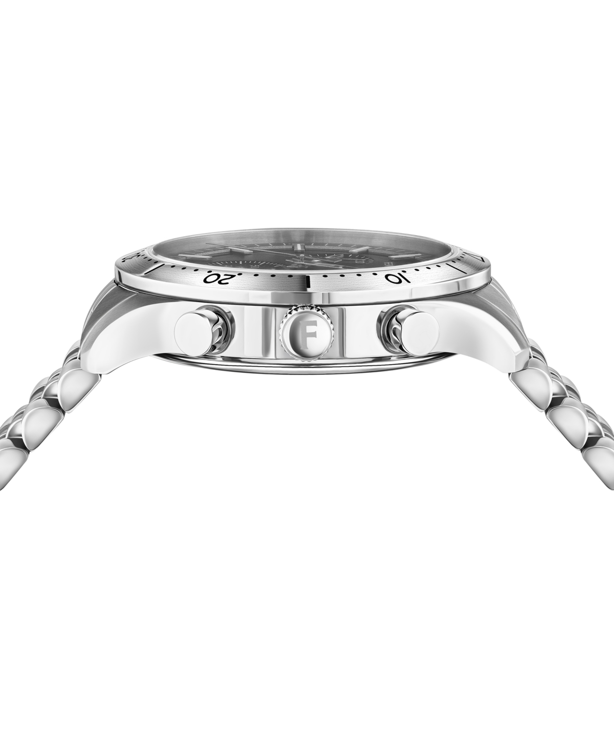 Ferragamo Master Chronograph, 43mm In Stainless Steel
