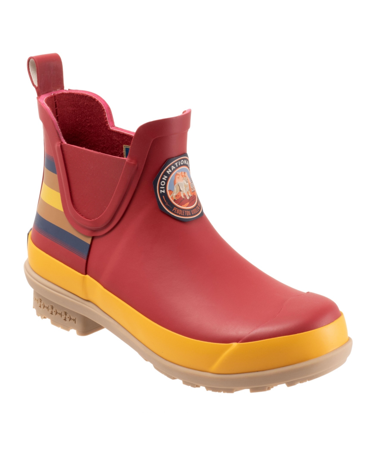 Women's Zion National Park Chelsea Boots - Red