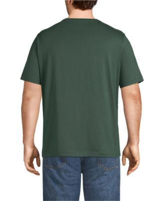 Мужская футболка Lands End Lands End для больших и высоких мужчин Super-T с коротким рукавом и карманом 6990₽