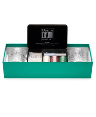 Dublin Crystal Casino Poker Set