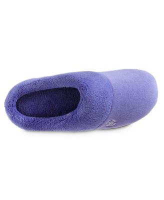 Women's Micro Terry Sport Hoodback Slippers