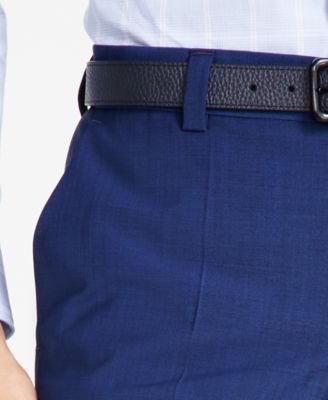 Men's Modern-Fit Wool Suit Pants