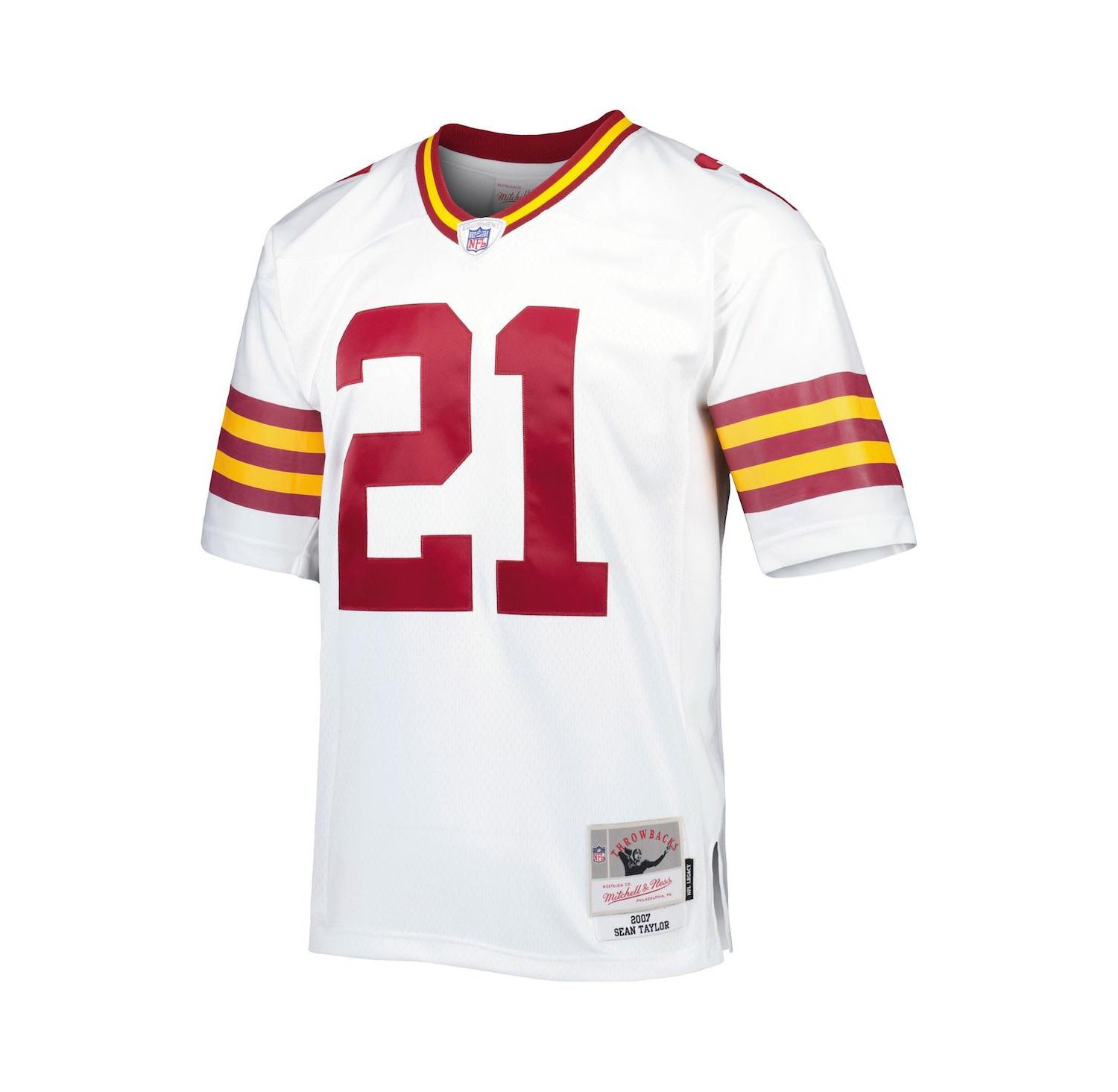 Men's Sean Taylor White Washington Commanders Big and Tall 2007 Legacy Retired Player Jersey