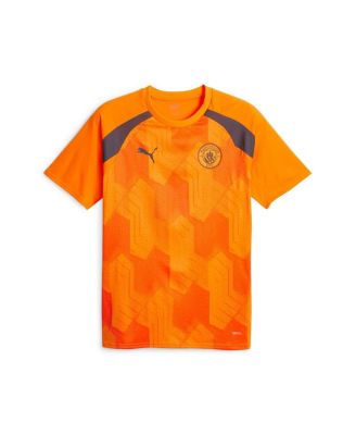 Men's Orange Manchester City 2023/24 Pre-Match Jersey