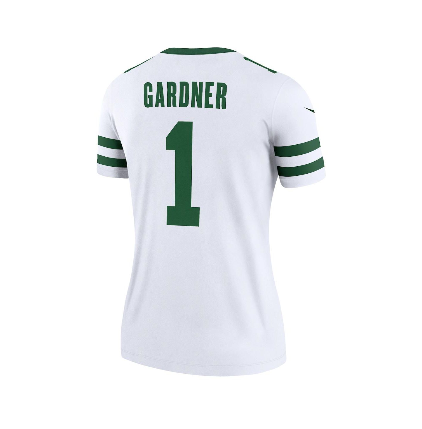 Женское джерси Nike Women's Sauce Gardner White New York Jets Alternate Legend Jersey — фото 2