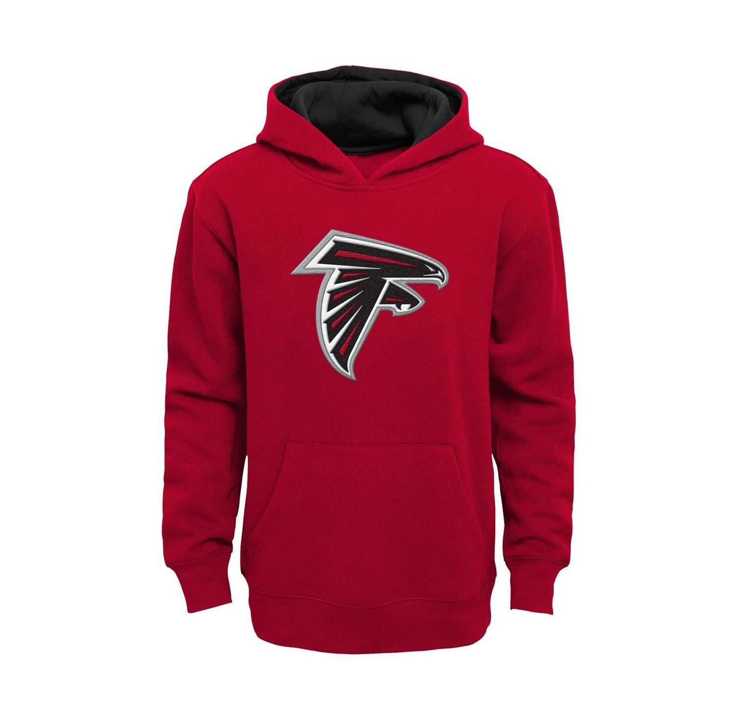 Big Boys Red Atlanta Falcons Prime Pullover Hoodie