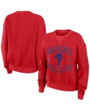 Women's Philadelphia Phillies WEAR by Erin Andrews Red Tie-Dye