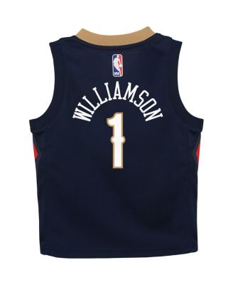 Infant Boys and Girls Zion Williamson Navy New Orleans Pelicans Swingman Player Jersey - Icon Edition