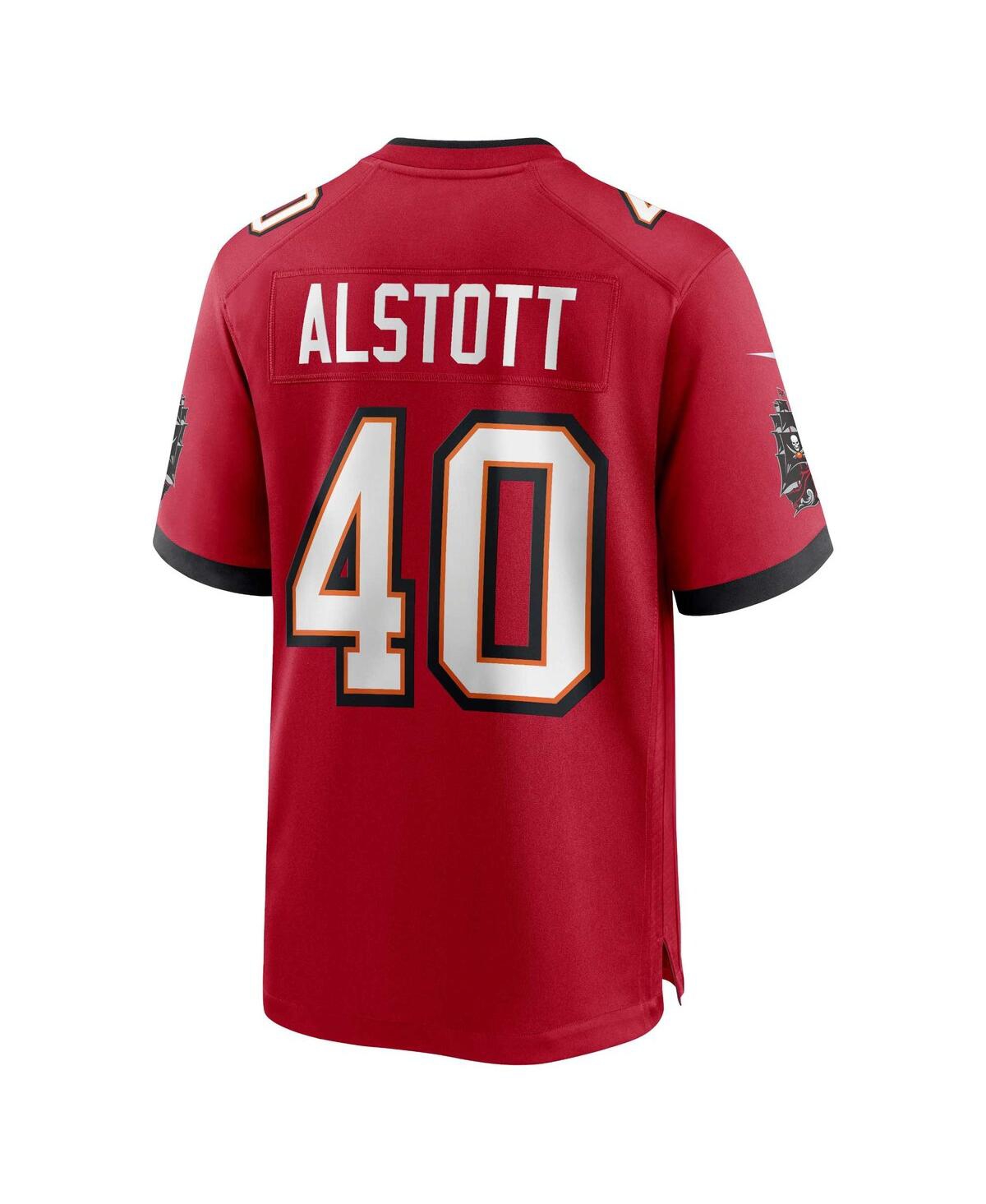 Men's Nike Mike AlstottTampa Bay Buccaneers Retired Player Game Jersey - Red
