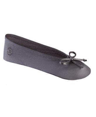 Women's Satin Ballerina Slippers with Bow