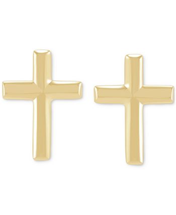 Macys cross hot sale earrings