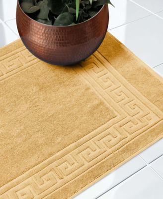 Cotton Greek Key Infinity Border 2-Pc. Bath Rug Set