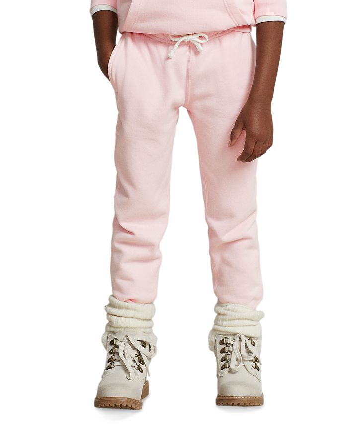 Polo Ralph Lauren Toddler and Little Girls Fleece Jogger Pants - Macy's