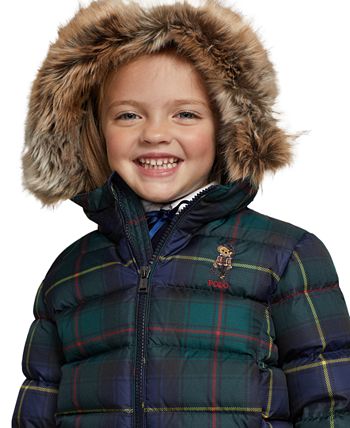 Polo bear hot sale bubble coat