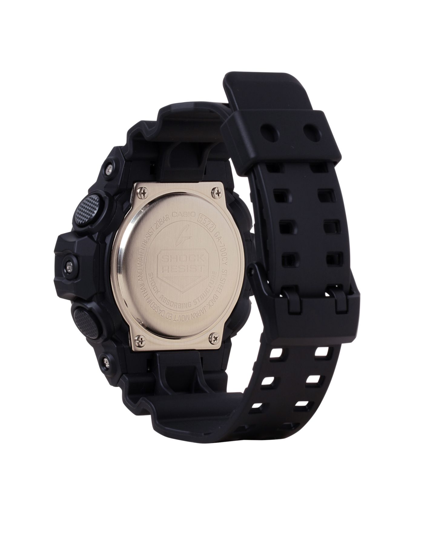 Мужские часы G-Shock Analog Digital Black Resin Watch 53.4mm, GA700CY-1A — фото 3