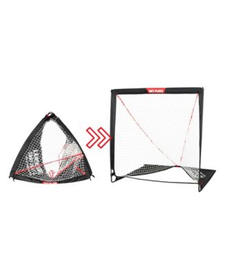 Backyard Lacrosse Goal, Kids Backyard Training, Practice Exercise Portable Lacrosse Net, Equipment Gear, 4' x 4'