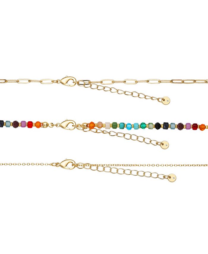 Acrylic Beads Necklace Set