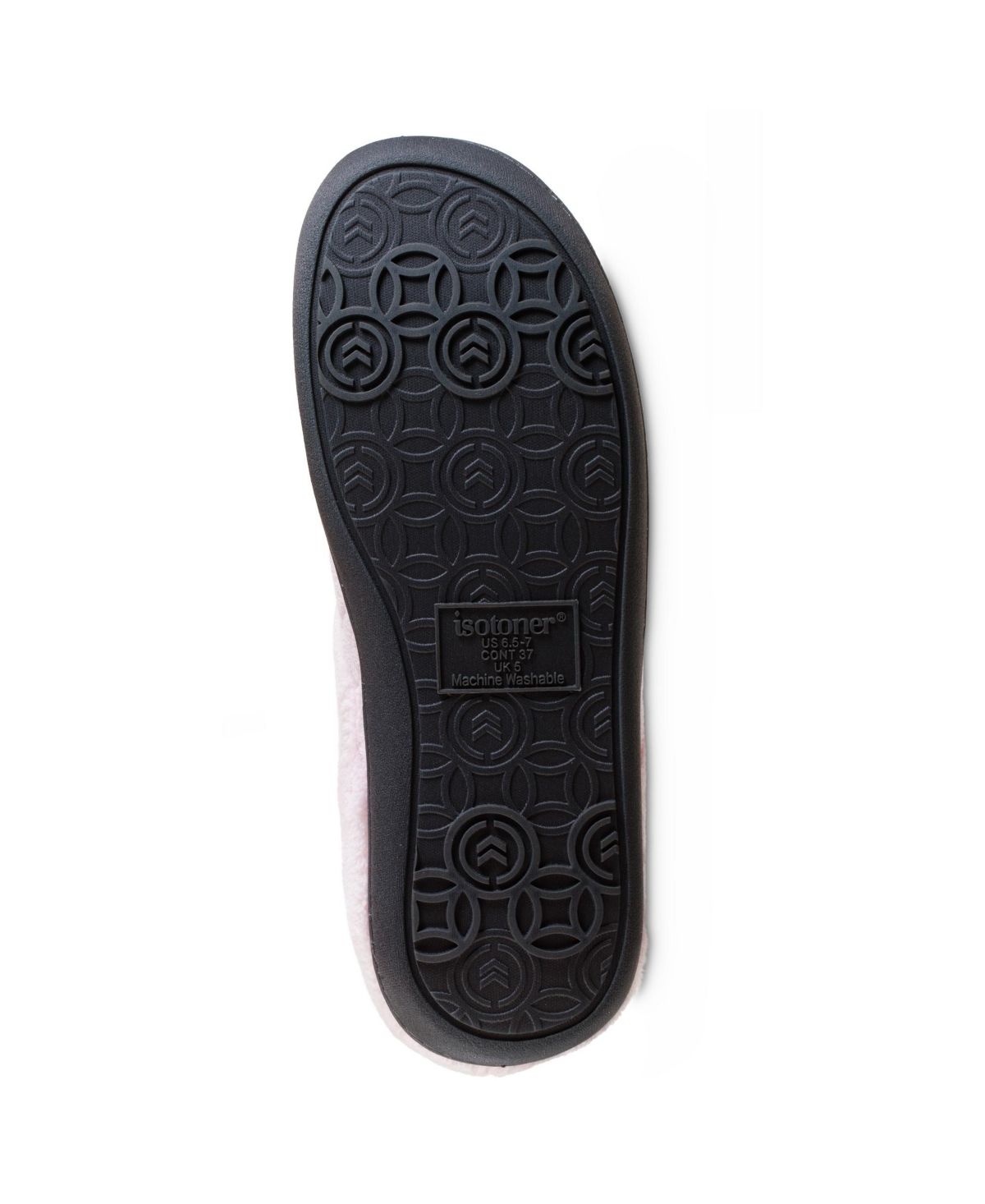 Isotoner Signature Women's Milly Hoodback Slippers In Light Grey