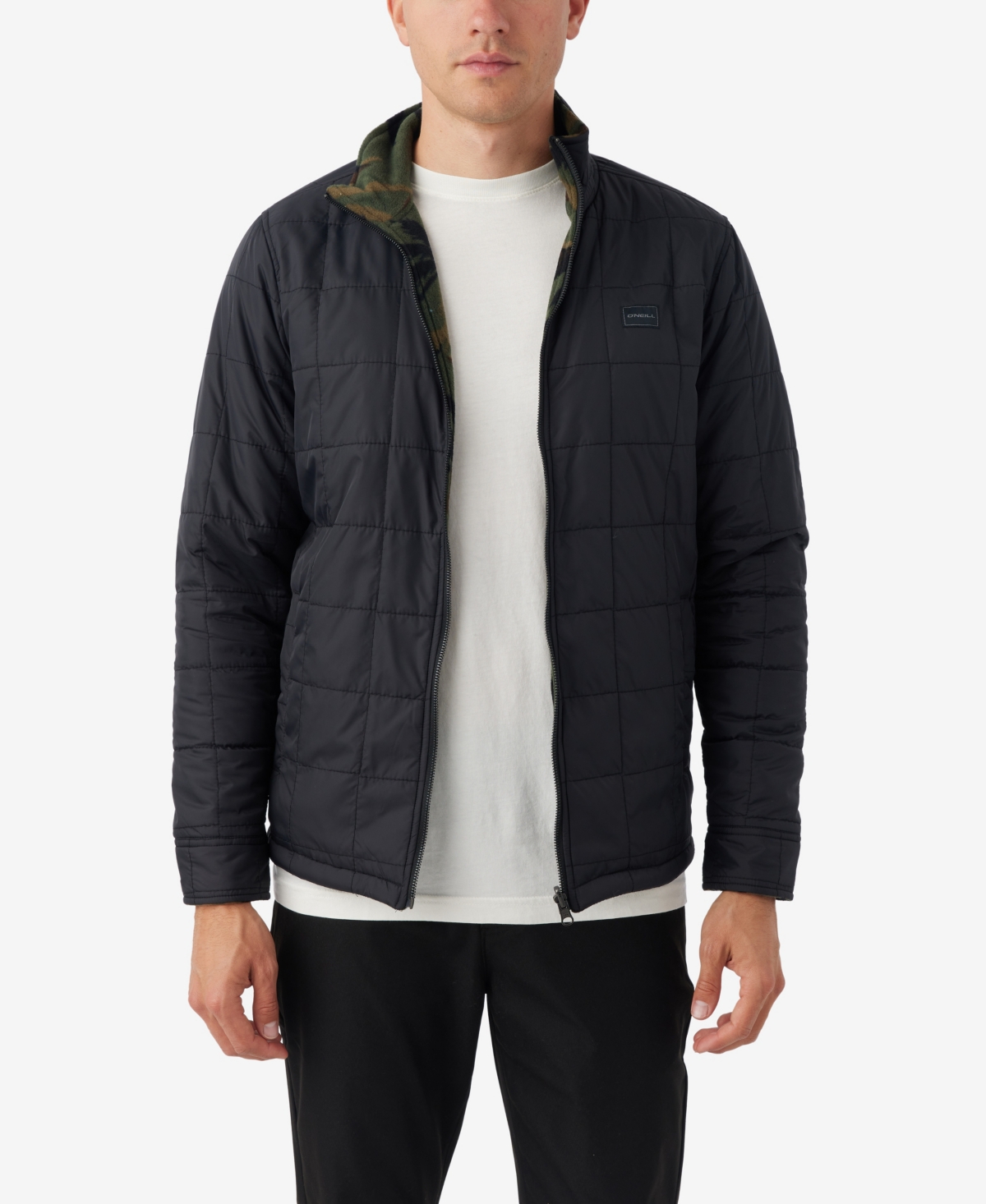 Men's Glacier Reversible Jacket - Black