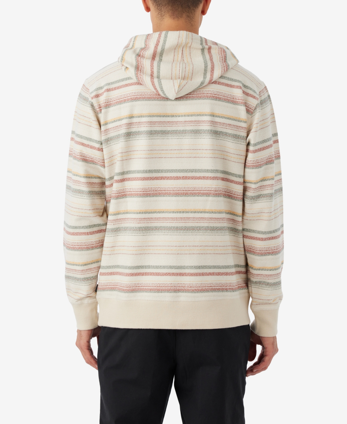 O'Neill Men's Newman Knit Fleece Pullover Hoodie - Cream3