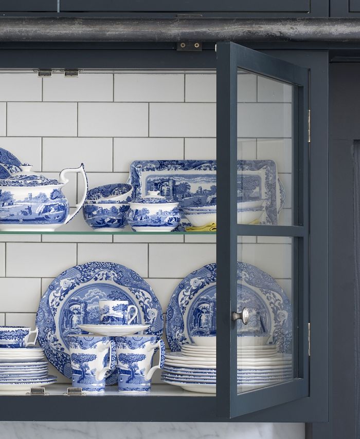 Spode "Blue Italian" Spice Jars, Set of 6 Macy's