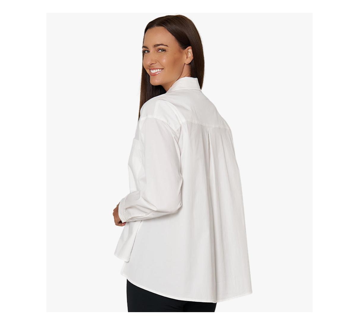 Stella Carakasi Women's Wear Anywhere Shirt In Cotton Poplin