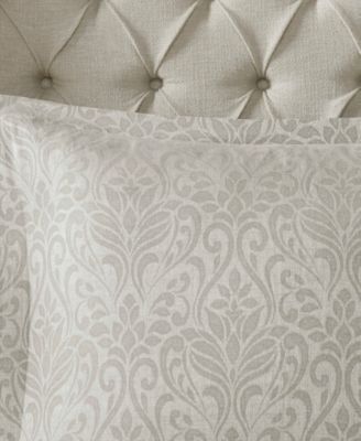 Shop Croscill Closeout  Bernini Duvet Cover Sets In Gray