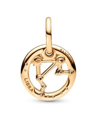 14k Gold-Plated Zodiac Dangle Charm