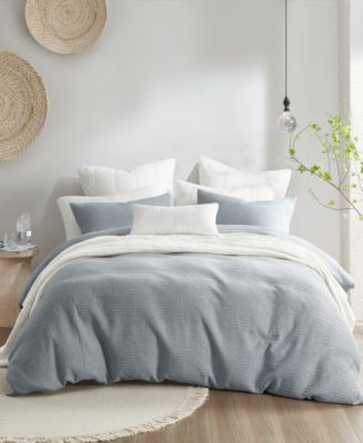 Shop Croscill Closeout  Ellis Duvet Cover Sets In Heathered Gray