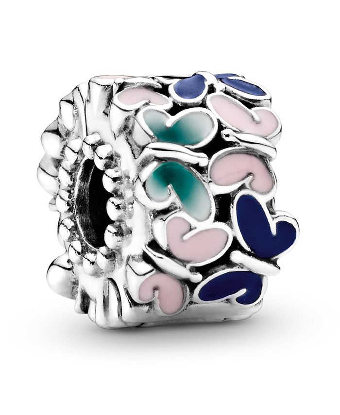 Authentic Pandora Charm, Decorative Butterflies Safety Chain 797865CZ